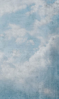 Dimex Blue Clouds Abstract Fotobehang 150x250cm 2 banen | Yourdecoration.be