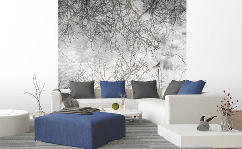 Dimex Branch Abstract Fotobehang 225x250cm 3 banen sfeer | Yourdecoration.be