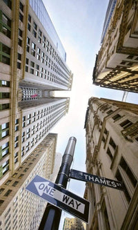 Dimex Broadway Skyscrapers Fotobehang 150x250cm 2 banen | Yourdecoration.be