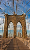 Dimex Brooklyn Bridge Fotobehang 150x250cm 2 banen | Yourdecoration.be