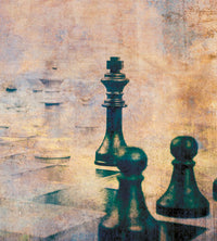 Dimex Chess Abstract Fotobehang 225x250cm 3 banen | Yourdecoration.be