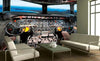 Dimex Cockpit View Fotobehang 375x250cm 5 banen Sfeer | Yourdecoration.nl