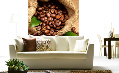 Dimex Coffee Beans Fotobehang 225x250cm 3 banen Sfeer | Yourdecoration.be