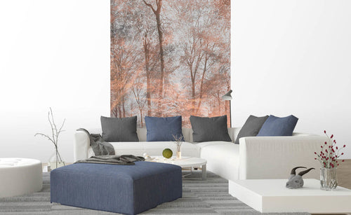 Dimex Colorful Forest Abstract Fotobehang 150x250cm 2 banen sfeer | Yourdecoration.be