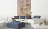Dimex Concrete Abstract Fotobehang 150x250cm 2 banen sfeer | Yourdecoration.be