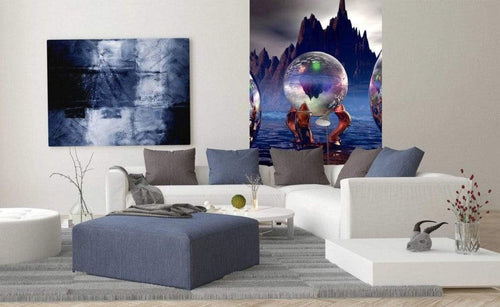 Dimex Crystal Vision Fotobehang 150x250cm 2 banen Sfeer | Yourdecoration.nl