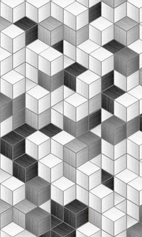 Dimex Cube Blocks Fotobehang 150x250cm 2 banen | Yourdecoration.be