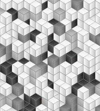 Dimex Cube Blocks Fotobehang 225x250cm 3 banen | Yourdecoration.be