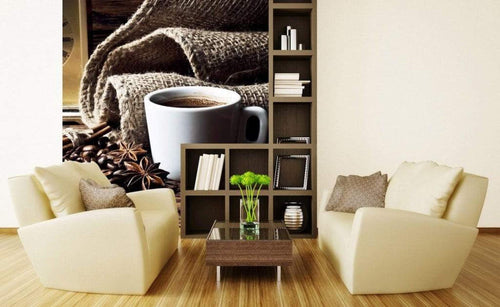 Dimex Cup of Coffee Fotobehang 225x250cm 3 banen Sfeer | Yourdecoration.nl