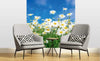 Dimex Daisies Fotobehang 225x250cm 3 banen Sfeer | Yourdecoration.nl