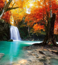 Dimex Deep Forest Waterfall Fotobehang 225x250cm 3 banen | Yourdecoration.be