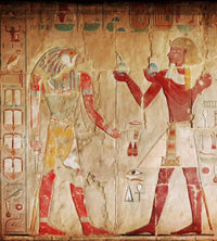 Dimex Egypt Painting Fotobehang 225x250cm 3 banen | Yourdecoration.be