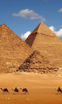 Dimex Egypt Pyramid Fotobehang 150x250cm 2 banen | Yourdecoration.be