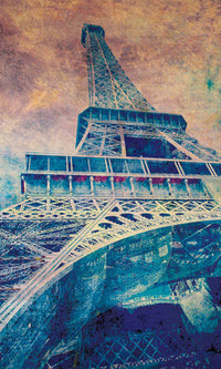 Dimex Eiffel Tower Abstract I Fotobehang 150x250cm 2 banen | Yourdecoration.be