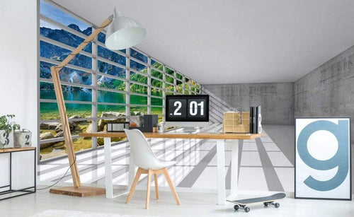 Dimex Empty Interior Fotobehang 375x250cm 5 banen Sfeer | Yourdecoration.nl