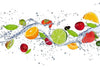 Dimex Fruits in Water Fotobehang 375x250cm 5 banen | Yourdecoration.be
