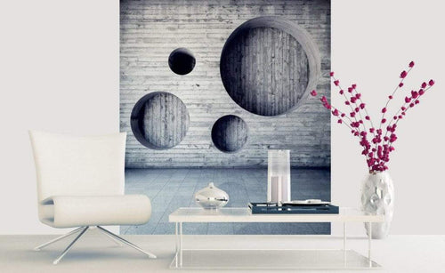 Dimex Geometric Background Fotobehang 225x250cm 3 banen Sfeer | Yourdecoration.nl