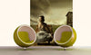 Dimex Girl on Armchair Fotobehang 225x250cm 3 banen Sfeer | Yourdecoration.be