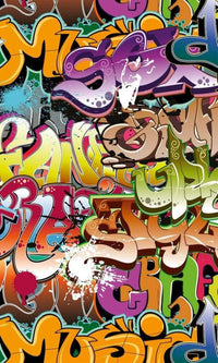 Dimex Graffiti Art Fotobehang 150x250cm 2 banen | Yourdecoration.be
