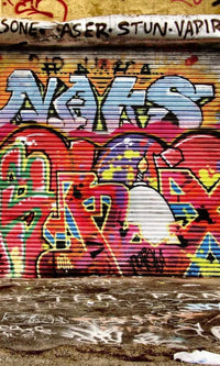 Dimex Graffiti Street Fotobehang 150x250cm 2 banen | Yourdecoration.be