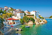 Dimex Greece Coast Fotobehang 375x250cm 5 banen | Yourdecoration.be