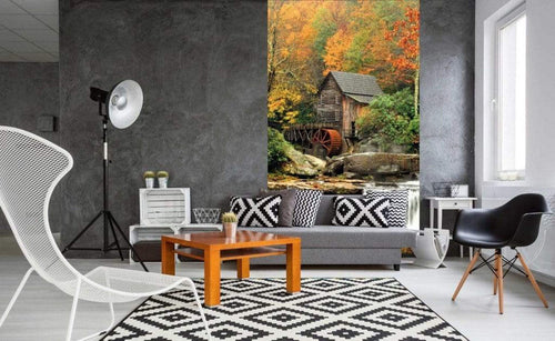 Dimex Grist Mill Fotobehang 150x250cm 2 banen Sfeer | Yourdecoration.nl
