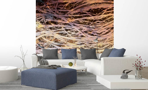 Dimex Hay Abstract I Fotobehang 225x250cm 3 banen sfeer | Yourdecoration.be