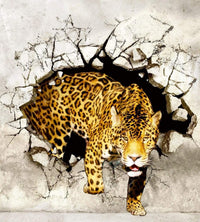 Dimex Hunting Panther Fotobehang 225x250cm 3 banen | Yourdecoration.be