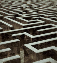 Dimex Labyrinth Fotobehang 225x250cm 3 banen | Yourdecoration.be