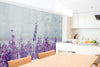 Dimex Lavender Abstract Fotobehang 375x250cm 5 banen sfeer | Yourdecoration.be