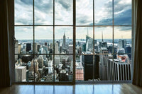 Dimex Manhattan Window View Fotobehang 375x250cm 5 banen | Yourdecoration.be