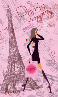 Dimex Paris Style Fotobehang 150x250cm 2 banen | Yourdecoration.be