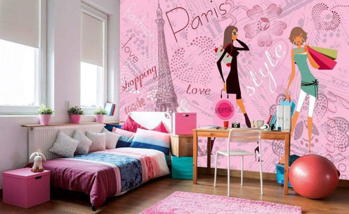 Dimex Paris Style Fotobehang 375x250cm 5 banen Sfeer | Yourdecoration.be