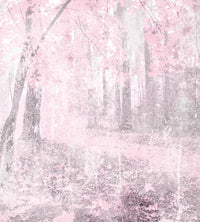 Dimex Pink Forest Abstract Fotobehang 225x250cm 3 banen | Yourdecoration.be