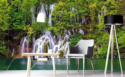 Dimex Plitvice Lakes Fotobehang 375x250cm 5 banen Sfeer | Yourdecoration.be