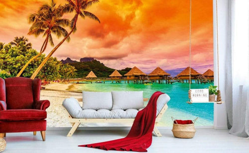 Dimex Polynesia Fotobehang 375x250cm 5 banen Sfeer | Yourdecoration.be