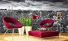 Dimex Poppies Black Fotobehang 375x250cm 5 banen Sfeer | Yourdecoration.be
