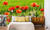 Dimex Poppy Field Fotobehang 375x250cm 5 banen Sfeer | Yourdecoration.be