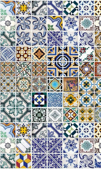 Dimex Portugal Tiles Fotobehang 150x250cm 2 banen | Yourdecoration.be