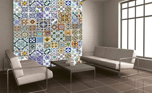 Dimex Portugal Tiles Fotobehang 225x250cm 3 banen Sfeer | Yourdecoration.be