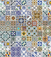 Dimex Portugal Tiles Fotobehang 225x250cm 3 banen | Yourdecoration.be