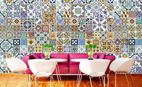 Dimex Portugal Tiles Fotobehang 375x250cm 5 banen Sfeer | Yourdecoration.be