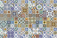 Dimex Portugal Tiles Fotobehang 375x250cm 5 banen | Yourdecoration.be