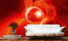 Dimex Red Abstract Fotobehang 375x250cm 5 banen Sfeer | Yourdecoration.be