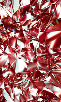 Dimex Red Crystal Fotobehang 150x250cm 2 banen | Yourdecoration.be