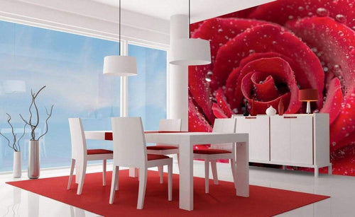 Dimex Red Rose Fotobehang 225x250cm 3 banen Sfeer | Yourdecoration.be