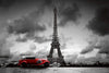 Dimex Retro Car in Paris Fotobehang 375x250cm 5 banen | Yourdecoration.be