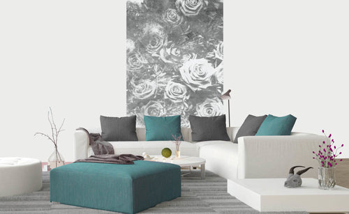 Dimex Roses Abstract II Fotobehang 150x250cm 2 banen sfeer | Yourdecoration.be