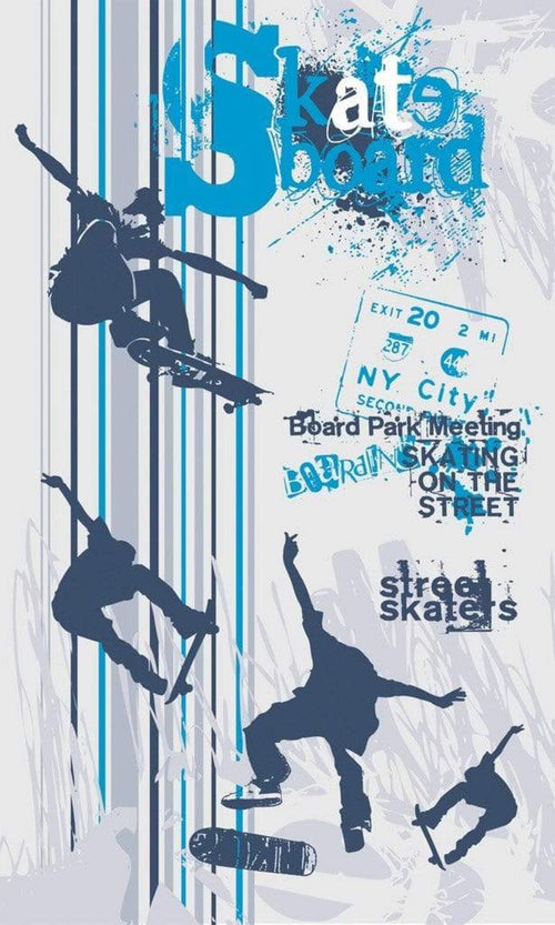 Dimex Skate Fotobehang 150x250cm 2 banen | Yourdecoration.be