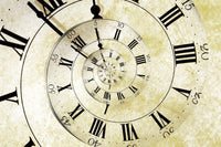 Dimex Spiral Clock Fotobehang 375x250cm 5 banen | Yourdecoration.be